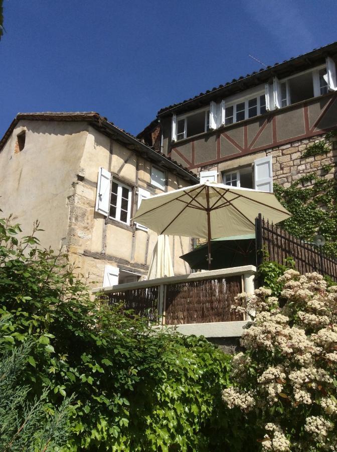 La Terrasse, Centre St-Antonin Bed & Breakfast Сент-Антонен Екстериор снимка